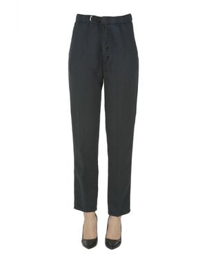 White Sand Marylin Pants - Black