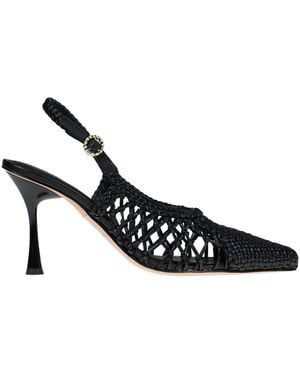 STUDIO AMELIA Lexus Slingback Pumps - Black
