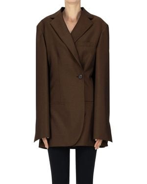 Rohe Oversized Blazer - Brown