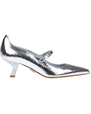 Sergio Levantesi Carlotta Mary Jane Pumps - Metallic