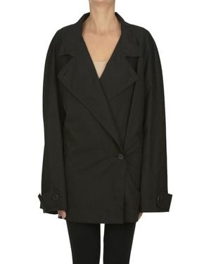 Low Classic Short Trench - Black