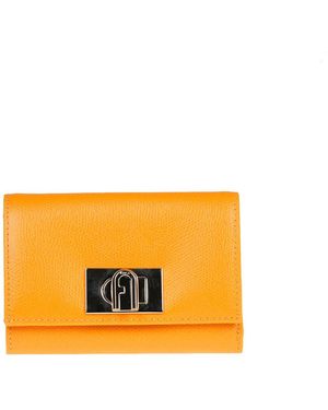 Furla Compact Wallet - Orange