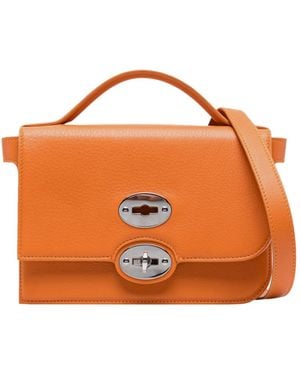 Zanellato Borsa Ella Piuma Knot - Arancione