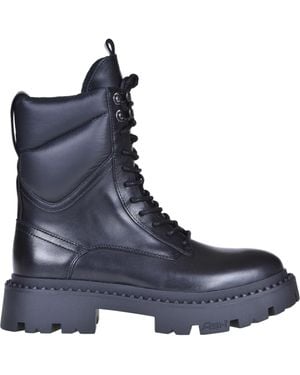 Ash Gotta Combat Boots - Blue