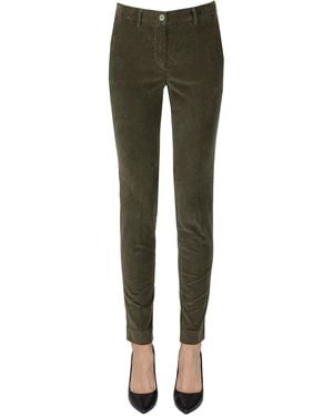 Mason's New York Slim Straight Pants - Green