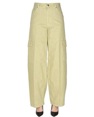 Haikure Bethany Cargo Jeans - Yellow