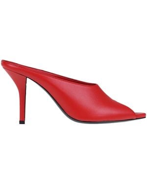 Gia Borghini Ella Mules - Red