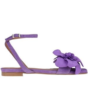 Ángel Alarcón Marie Louis Sandals - Purple