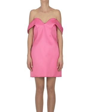 N°21 Mikado Mini Dress - Pink