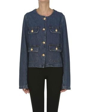 Vanessa Bruno Chanel Style Denim Jacket - Blue