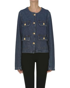 Vanessa Bruno Chanel Style Denim Jacket - Blue