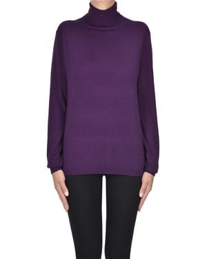 Aspesi Pullover dolcevita - Viola