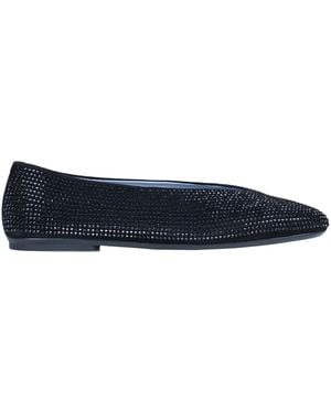 Voile Blanche Embellished Ballerinas - Blue