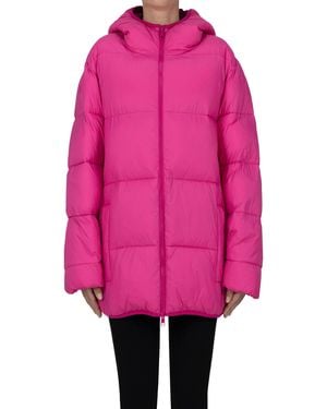 Semicouture Eco-friendly Down Jacket - Pink