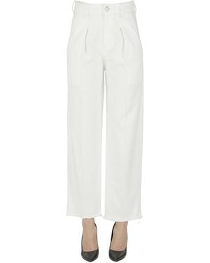 PT Torino Mia Denim Pants - White