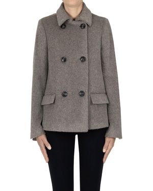 Kiltie Club Double-breasted Jacket - Gray