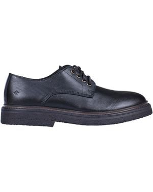 Punto Pigro Leather Derby Shoes - Blue