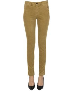 HOD Velvet Slim Pants - Natural