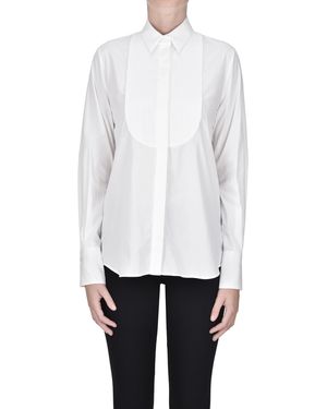 Caliban Cotton Shirt - White