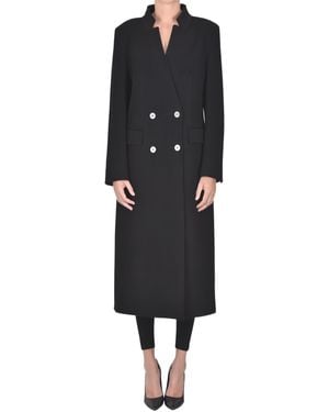 Alberto Biani Cappotto doppiopetto - Nero