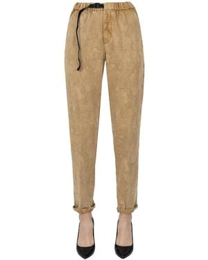 White Sand Marylin Trouser - Natural