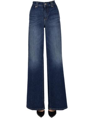 Liu Jo Jeans Flare French Pockets - Blu
