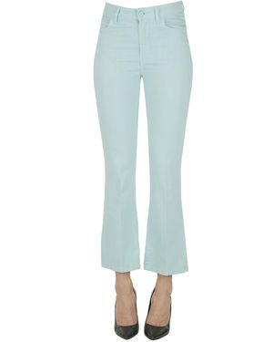 Anaii Cropped Bootcut Jeans - Blue