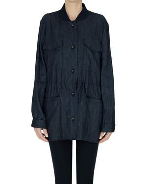 Lorena Antoniazzi Safari Style Jacket - Blue