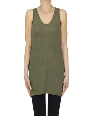 Labo.art Linen Tank Top - Green