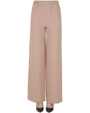 Slowear Wide Leg Pants - Natural