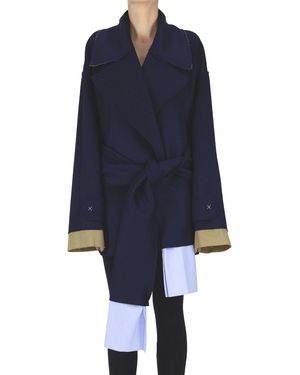 Jejia Peacot in lana e cashmere - Blu