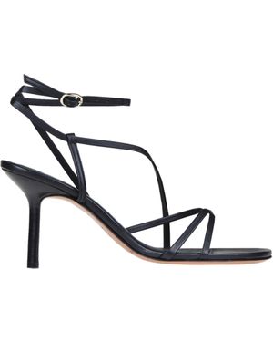 Ba&sh Calliope Leather Sandals - White