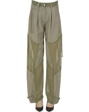 Pinko New Pasta Frolla Pants - Green
