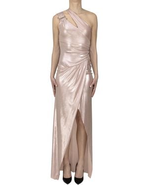 Pinko Fringuello Dress - Natural