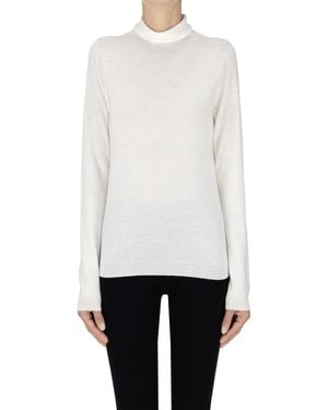 Gran Sasso Turtleneck Pullover - White