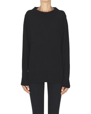 Aragona Pullover in cashmere - Nero