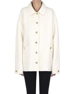 Anine Bing Luca Shirt Jacket - White