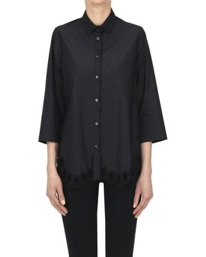 Whyci Cotton Shirt - Black