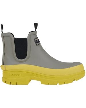 Barbour Nimbus Rubber Ankle Boots - Yellow