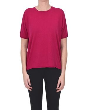 Apuntob Pullover maniche corte - Rosa
