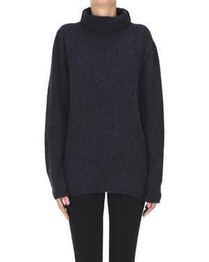 Anneclaire Turtleneck Pullover - Blue