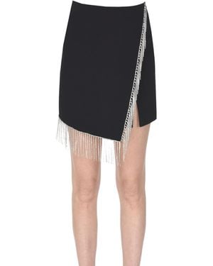 SIMONA CORSELLINI Embellished Mini Skirt - Black