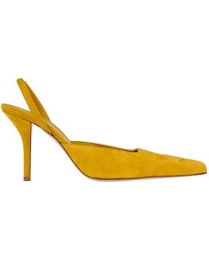 Gia Borghini Octavie Slingback Pumps - Yellow