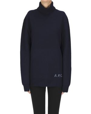 A.P.C. Walter Pullover - Blue