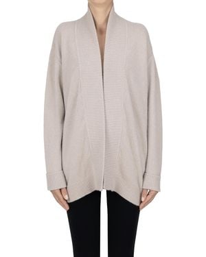 SOLOCASCMIR Cashmere Cardigan - Natural