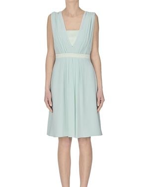 Nenette Chiffon Dress - Green