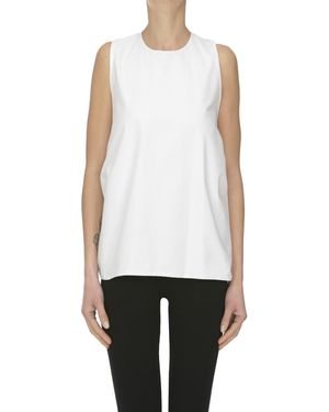 N°21 Back Bow Blouse - White