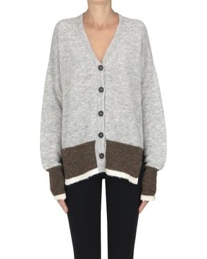 Whyci Alpaca-blend Cardigan - Gray