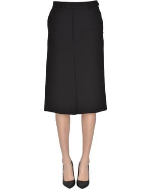 Sportmax Atollo Long Skirt - Black