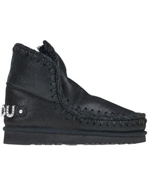 Mou Eskimo Shearling Boots - Black